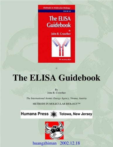 The ELISA Guidebook