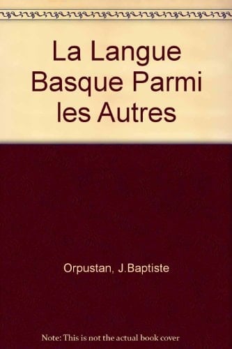 La langue basque parmi les autres