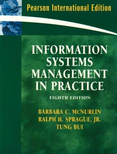 Information Systems Management in Practice