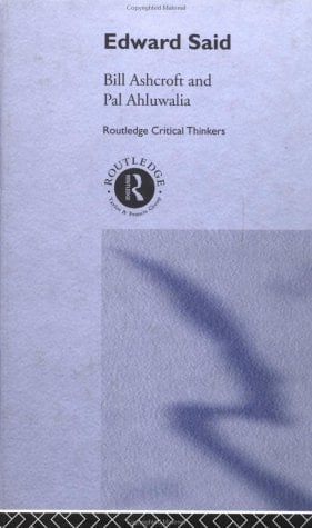 Edward Said (Routledge Critical Thinkers)