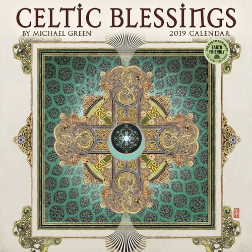 Celtic Blessings 2019 Wall Calendar: Illuminations by Michael Green