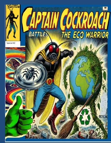 Captain Cockroach #2: Battles the Eco Warrior (Tales From The Trash)