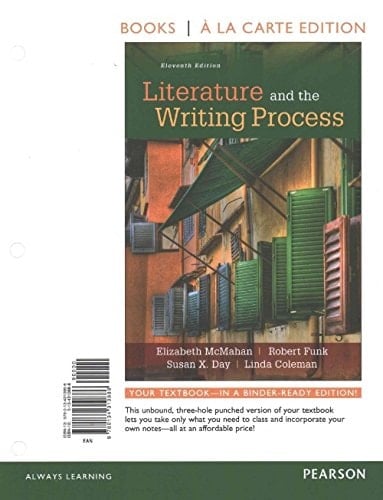 Literature and the Writing Process, Books a la Carte Plus Revel -- Access Card Package