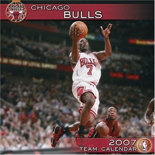 Chicago Bulls 2007 Calendar