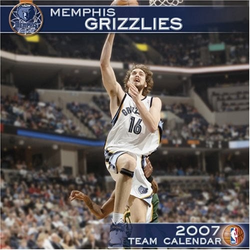 Memphis Grizzlies 2007 Calendar