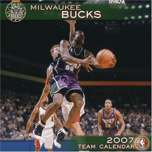 Milwaukee Bucks 2007 Calendar