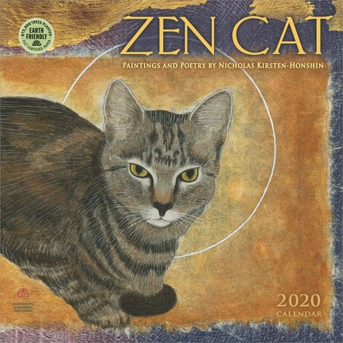 Zen Cat 2020 Wall Calendar