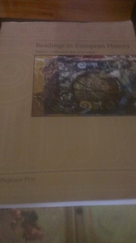 Readings in European History