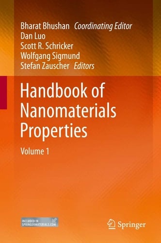 Handbook of Nanomaterials Properties