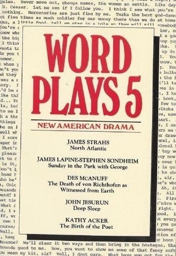 Wordplays Five: New American Drama (Drama Contemporary S)