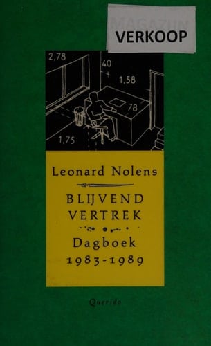 Blijvend vertrek dagboek 1983-1989