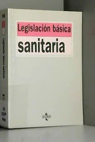 Legislación básica sanitaria