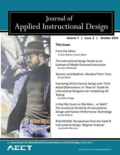Journal of Applied Instructional Design Volume 7 Issue 2 October 2018