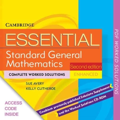 Essential Standard General Mathematics 2ed Enhanced TIN/CP Version Worked Solutions