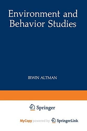 Environment and Behavior Studies
