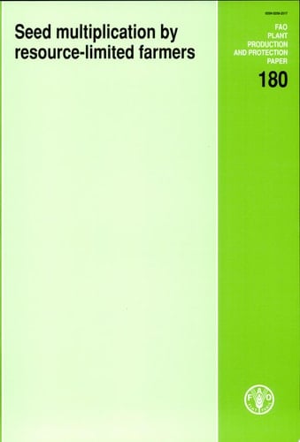 Seed multiplication by resource-limited farmers