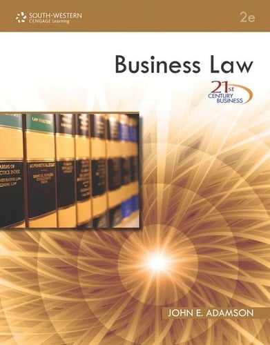 21st Century Business: Business Law