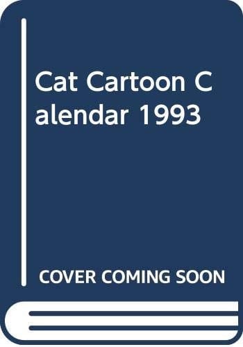 Cat Cartoon Calendar 1993
