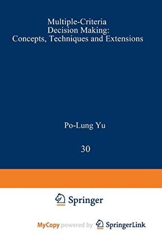 Multiple-Criteria Decision Making