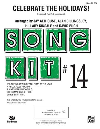 Celebrate the Holidays, Song Kit #14 Unison/Opt. Two-Part, Accompanied