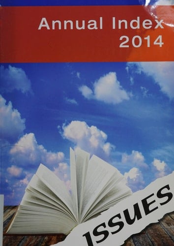 Issues Annual Index 2014