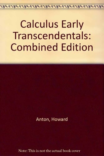 Calculus, Early Transcendentals, Student Resource and Survival CD