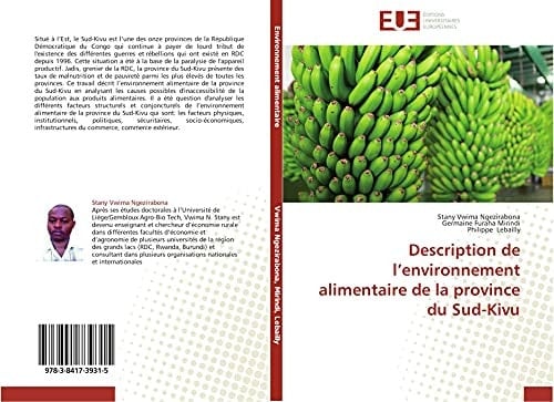 Description de L Environnement Alimentaire de la Province Du Sud-Kivu