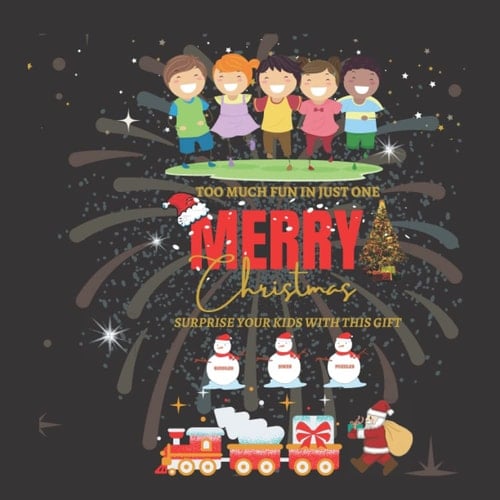 Too Much Fun In Just One - Merry Christmas Jokes And Riddles Book- Funny Jokes, Riddles and Puzzles: Surprise Your Kids with This Gift