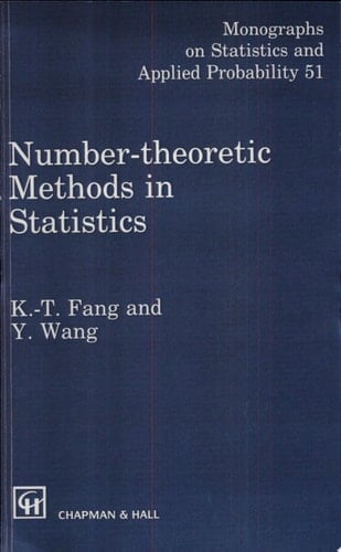 Number-Theoretic Methods in Statistics