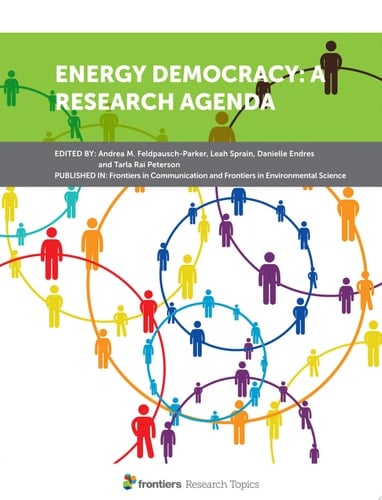 Energy Democracy: A Research Agenda