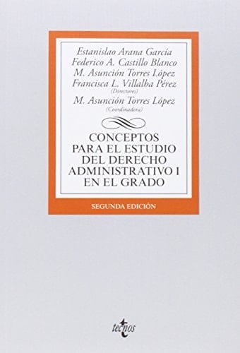 Conceptos para el estudio del derecho administrativo II en el grado