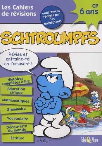 Les cahiers de révisions Schtroumpfs CP 6 ans