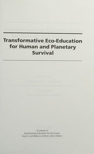 Transformative Eco-Education for Human and Planetary Survival
