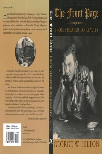 The Front Page from Theatre to Reality