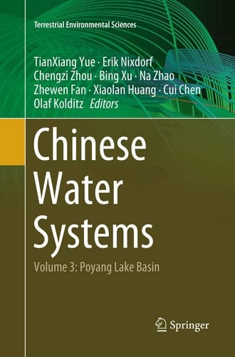 Chinese Water Systems Volume 3: Poyang Lake Basin