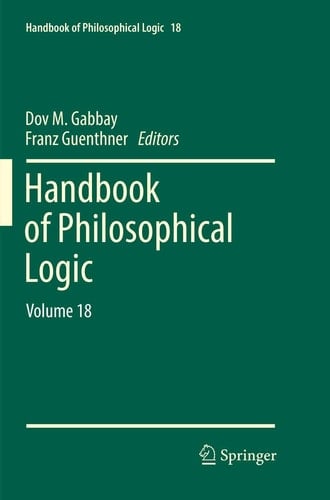 Handbook of Philosophical Logic Volume 18