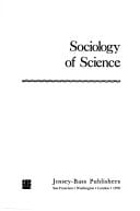 Sociology of Science
