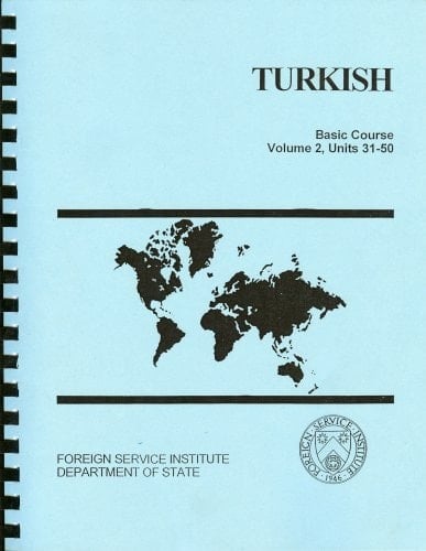 Turkish Basic Course Vol. 2 (13 audiocassettes & text)