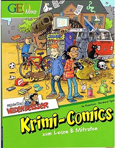 Krimi-Comics zum Lesen & Mitraten