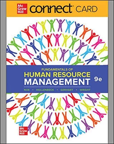 Connect Access Card for Fundamentals of Human Resource Management 9th