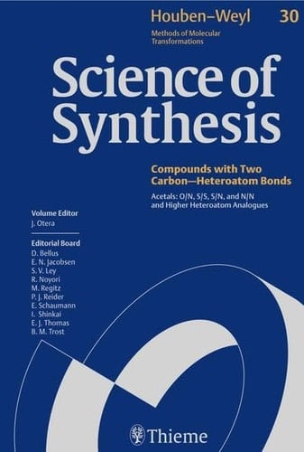 Science of Synthesis Houben-Weyl Methods of Molecular Transformations