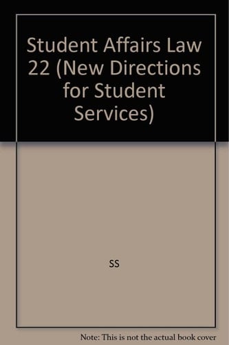 Student Affairs and the Law