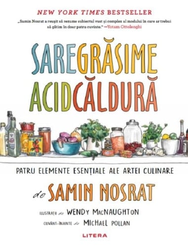 Sare, grasime, acid, caldura (Romanian Edition)