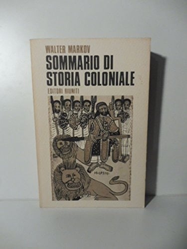Sommario di storia coloniale