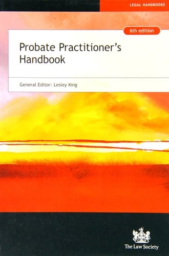 Probate Practitioner's Handbook