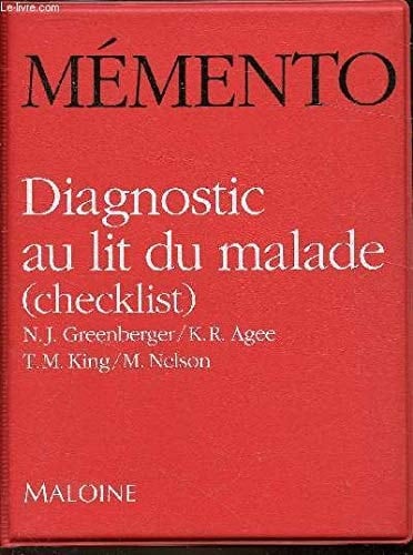 Diagnostic au lit du malade checklist