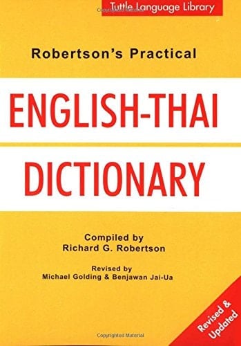 Robertson's Practical English-Thai Dictionary