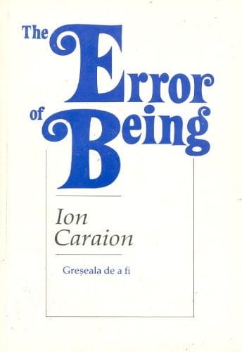 The Error of Being