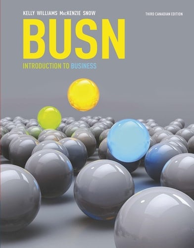 BUSN Introduction to Business