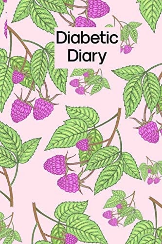 Diabetic Diary: Floral - Diabetes Log Book Enough For 2 Year Blood Sugar Level Recording Book 4 Time Before-After (Breakfast, Lunch, Dinner, Bedtime)